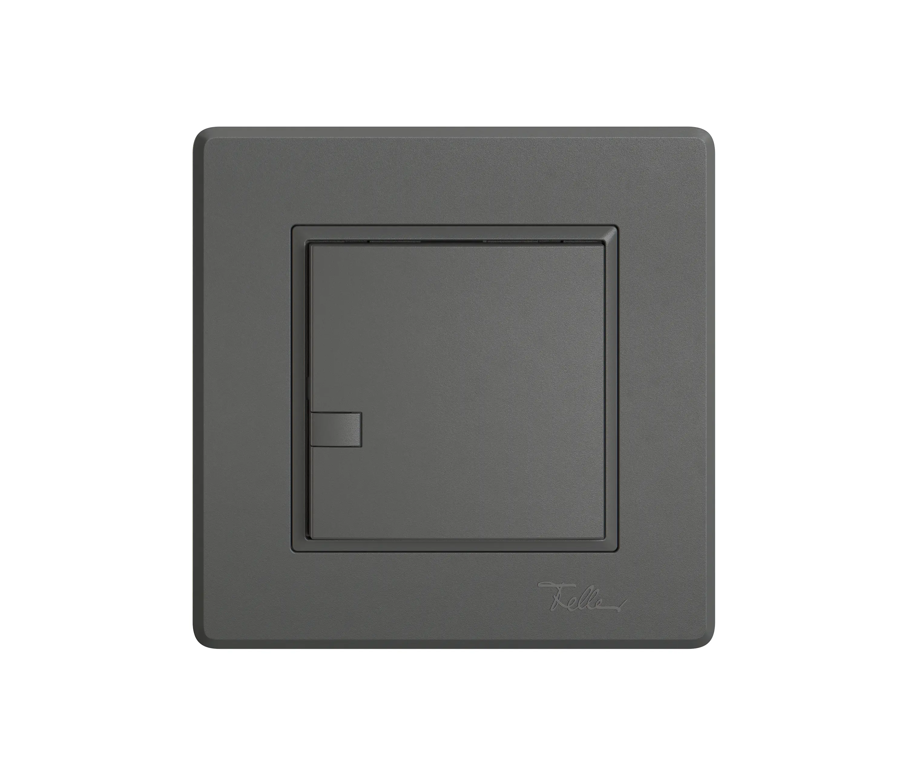 Feller - EDIZIO.liv UNI-push-button dark grey