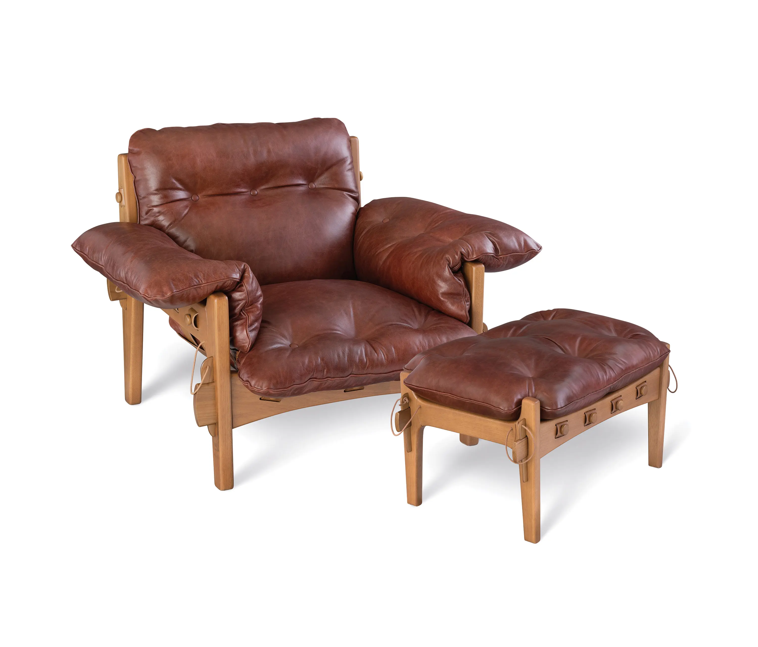 LinBrasil - Moleca armchair⎟footstool