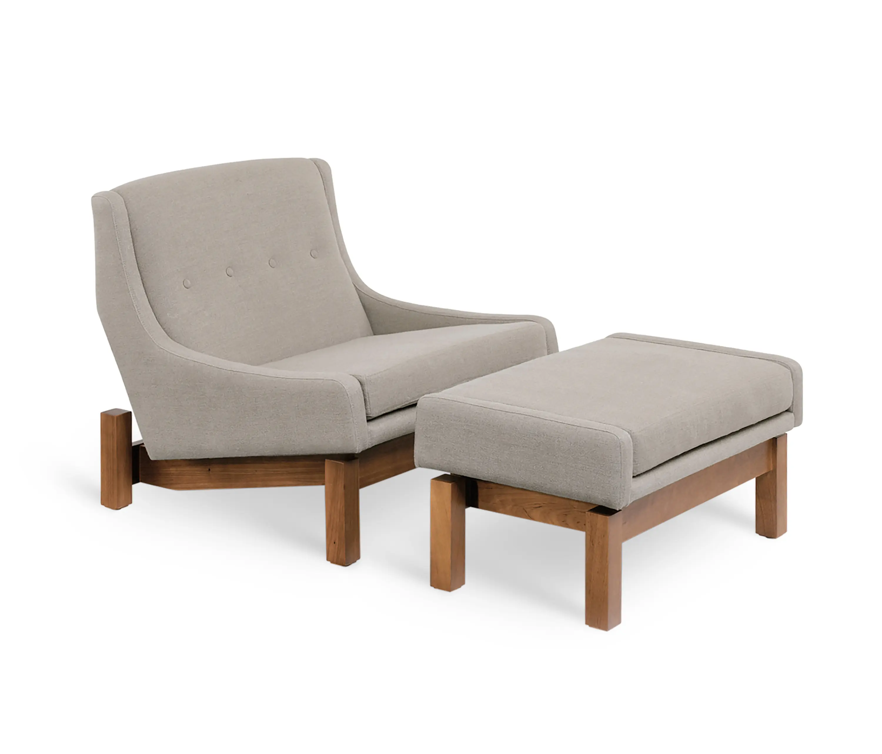 LinBrasil - Paraty armchair⎟footstool