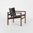 PegLev Armchair - Walnut/Black