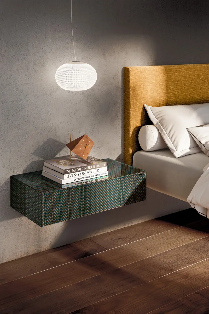 LAGO - Table de chevet Materia - 1070