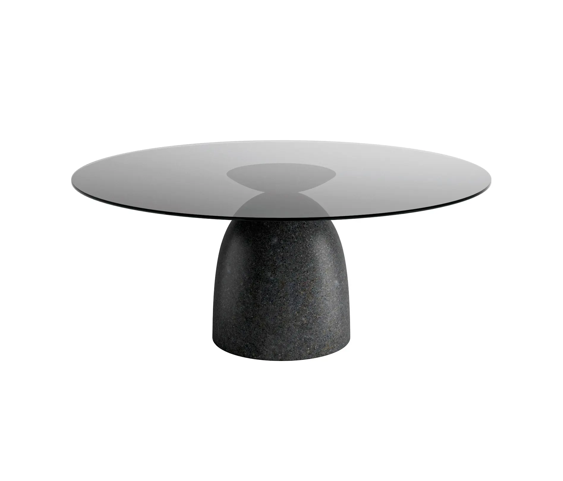 LAGO - Janeiro Table - Grey smoked Glass 2390F