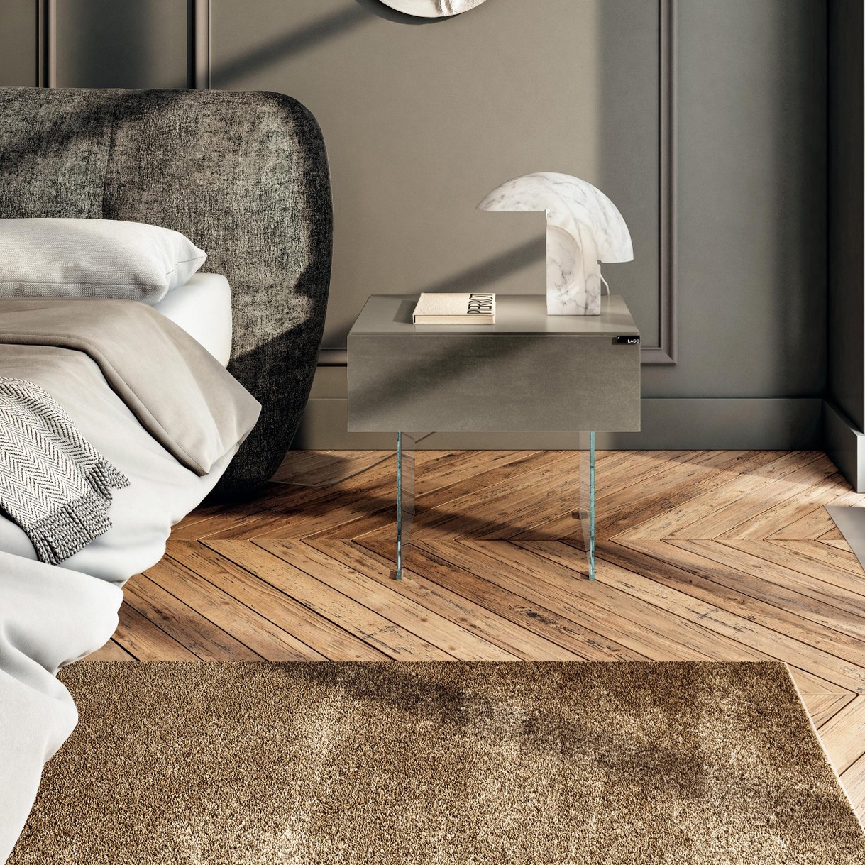 Display product 36e8 Bedside Table - 0762 from manufacturer LAGO