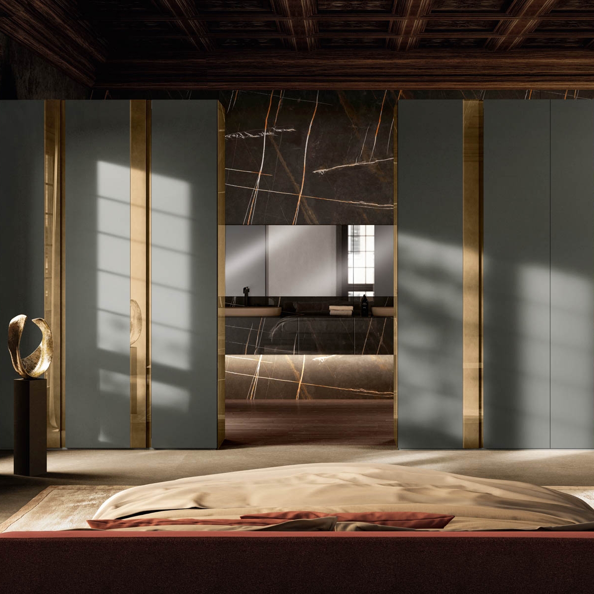 Display product Groove Wardrobe - 1161 from manufacturer LAGO