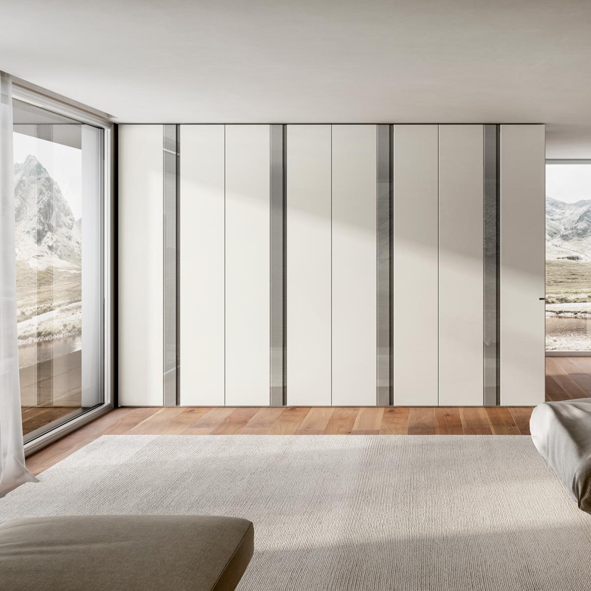 Display product Groove Wardrobe - 1189 from manufacturer LAGO