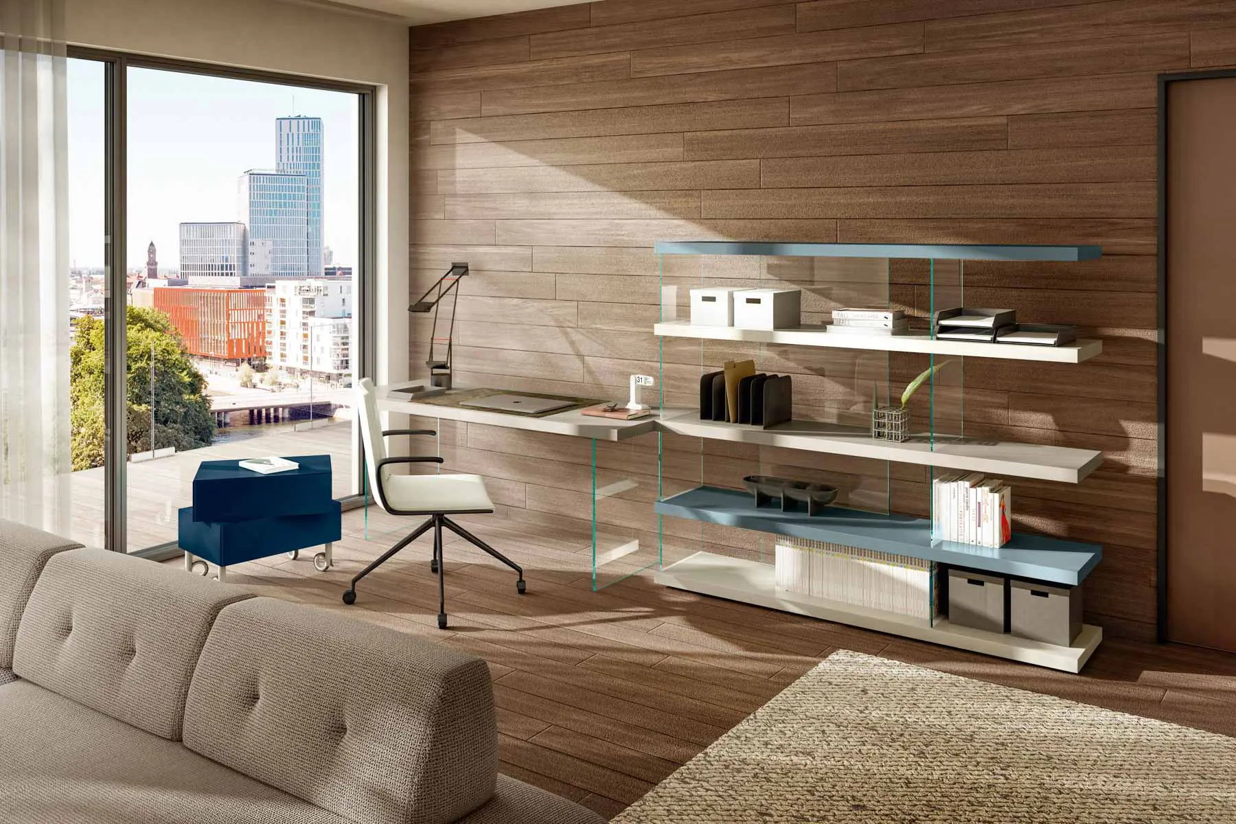 LAGO - Air Study Shelving - 1256