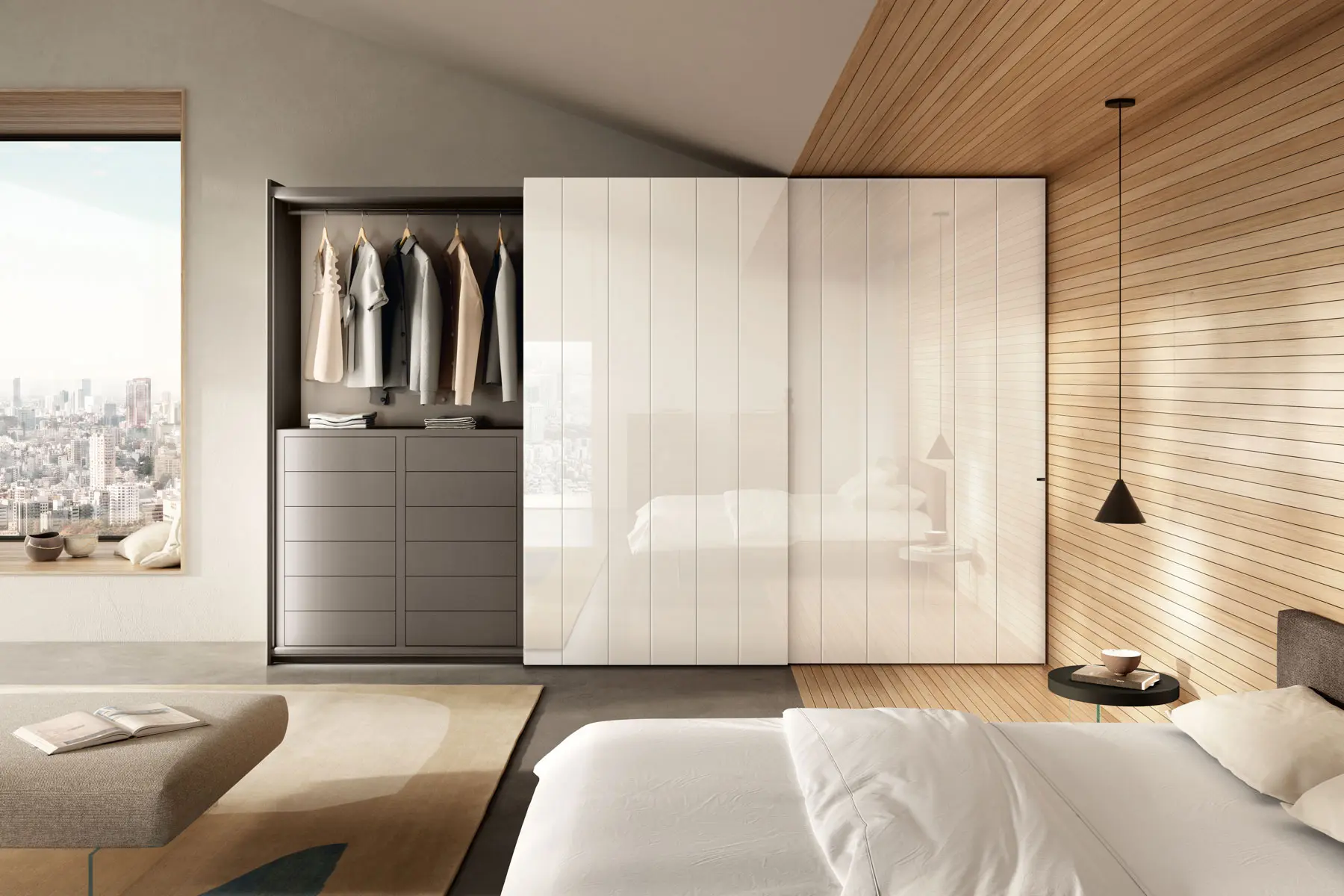 LAGO - N.O.W. Sliding Wardrobe - 1169