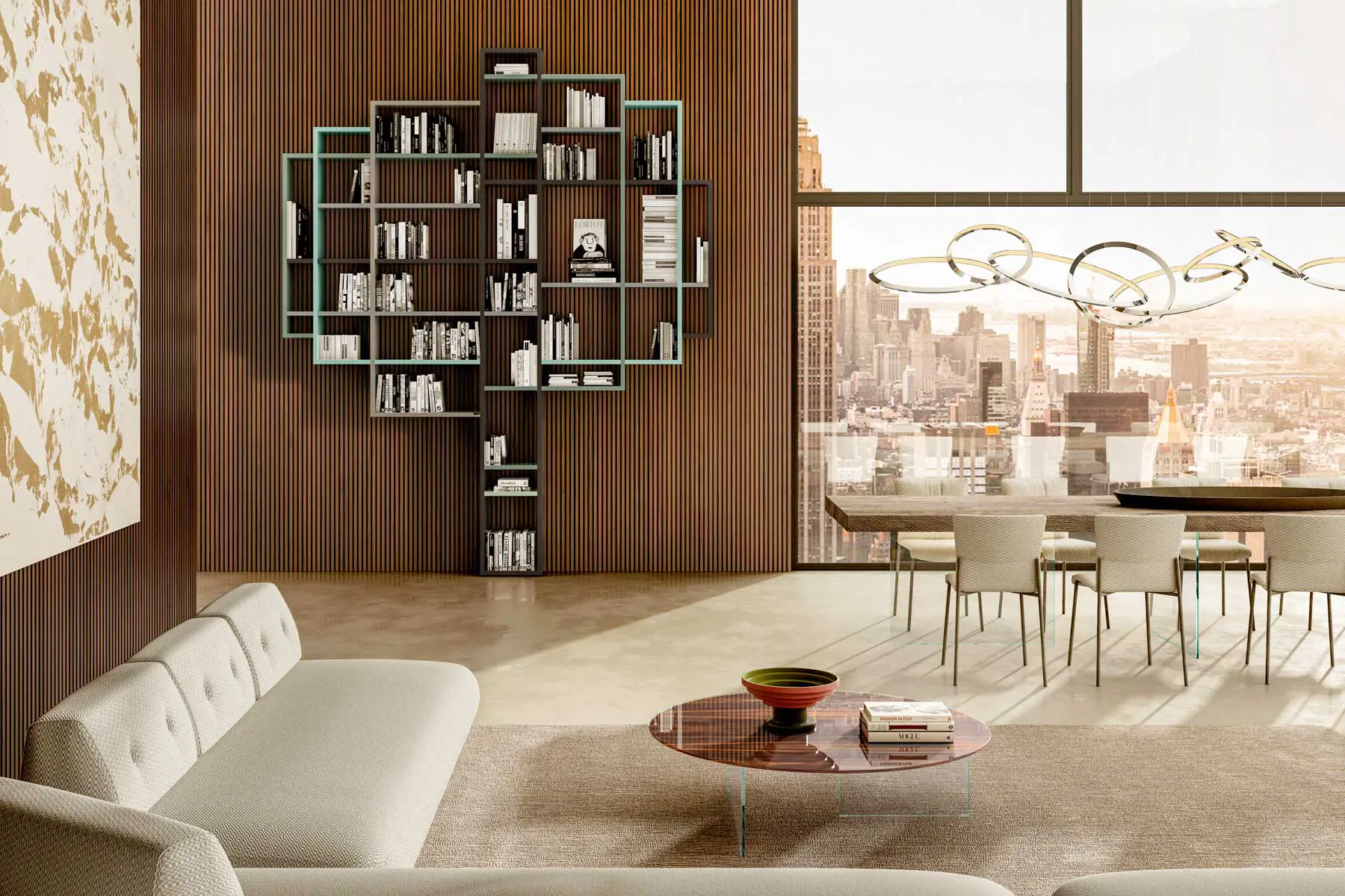 LAGO - 30mm Bookshelf - 1226