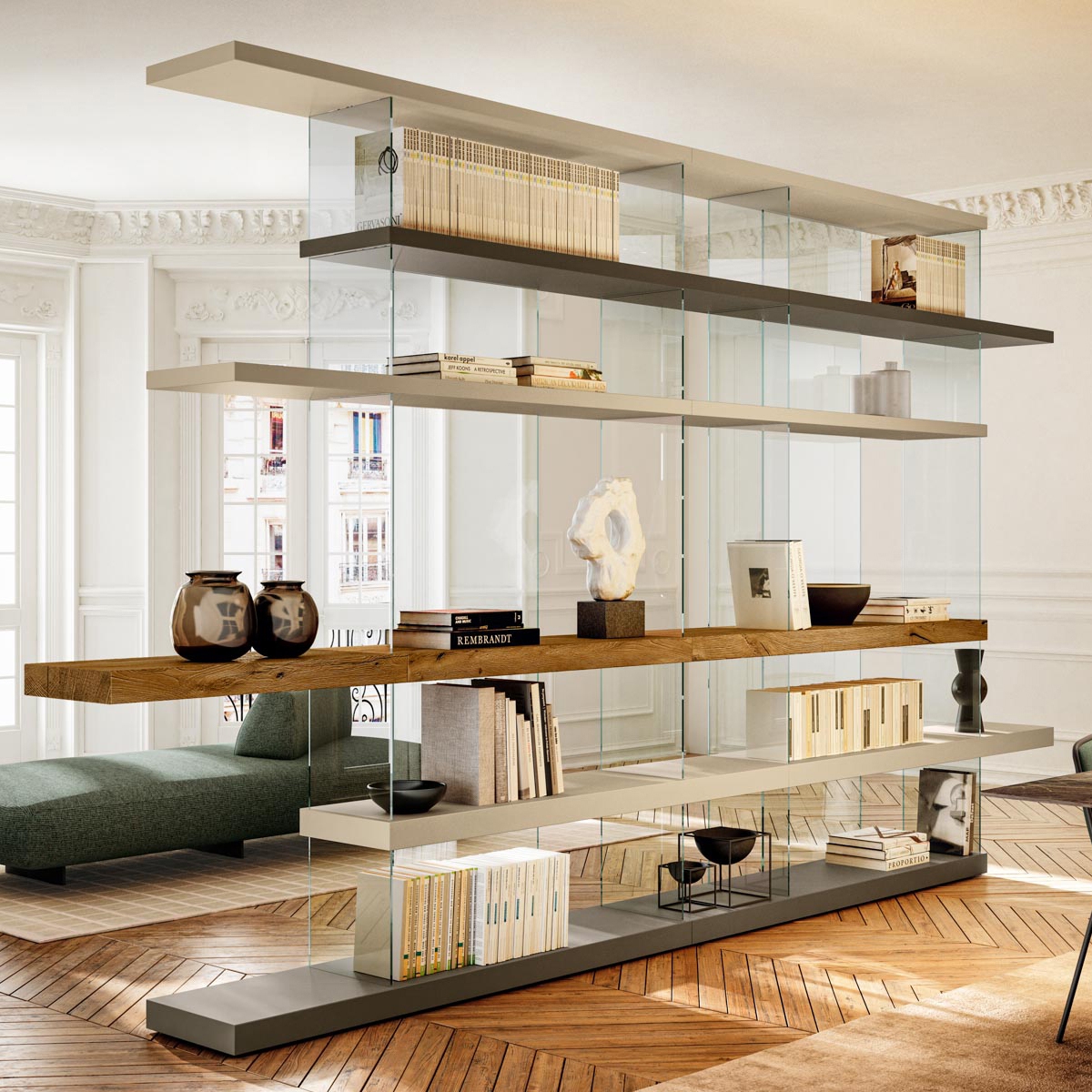 Display product Air Bookshelf - 1240 from manufacturer LAGO