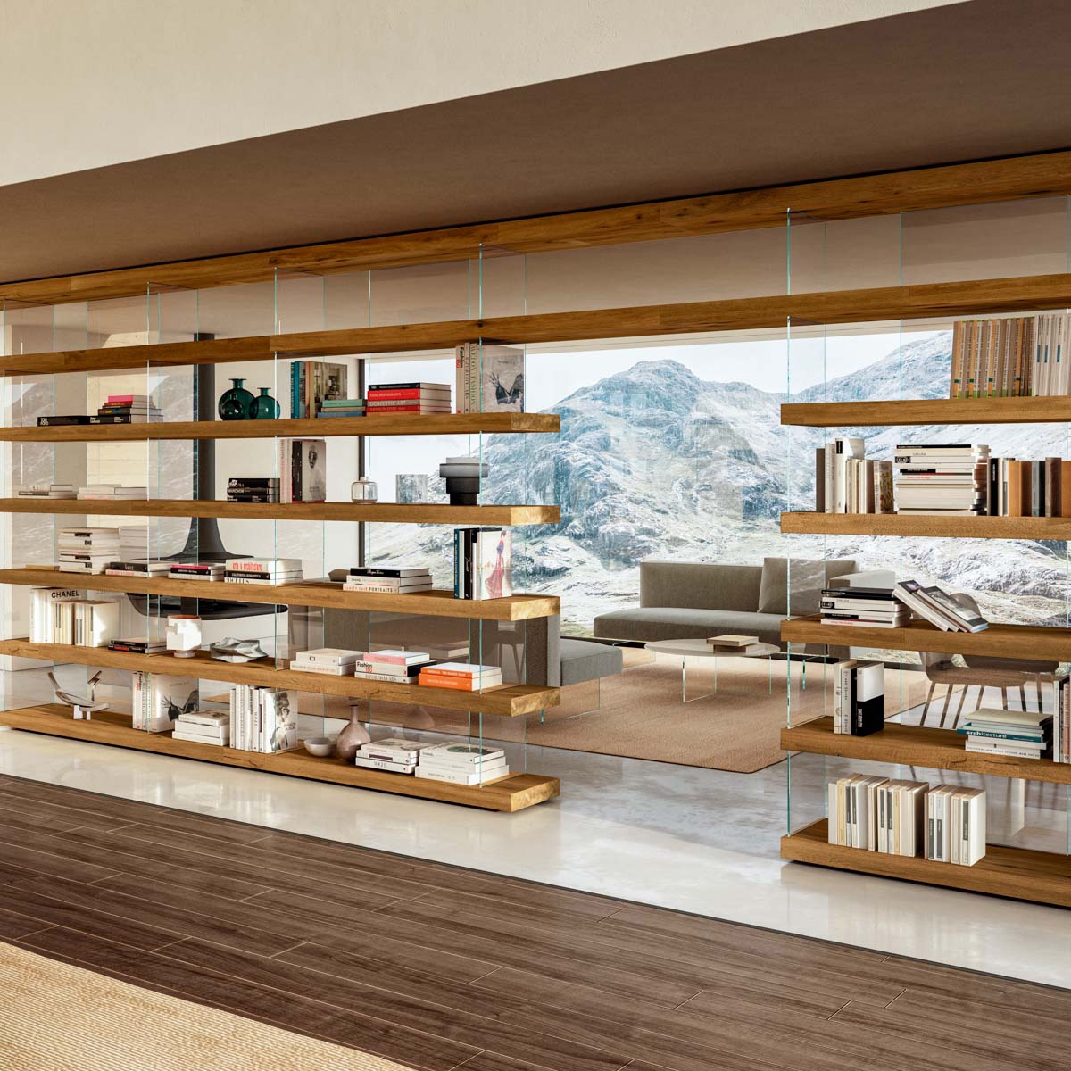 Display product Air Bookshelf - 1241 from manufacturer LAGO