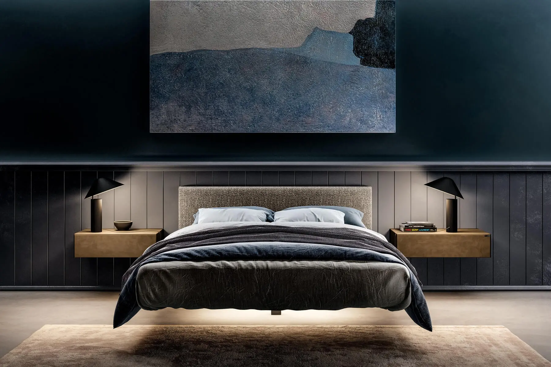 LAGO - Letto Fluttua - 1601