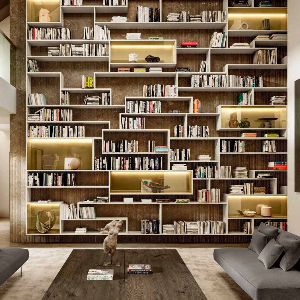 Display product Lagolinea Bookshelf - 1208 from manufacturer LAGO