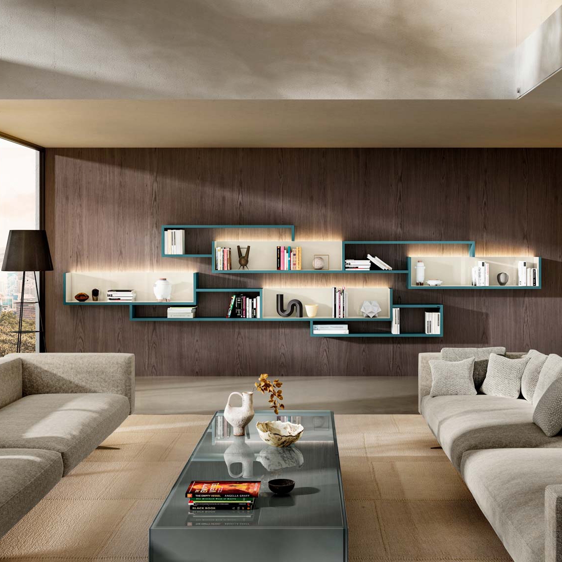 Display product Lagolinea Bookshelf - 1217 from manufacturer LAGO
