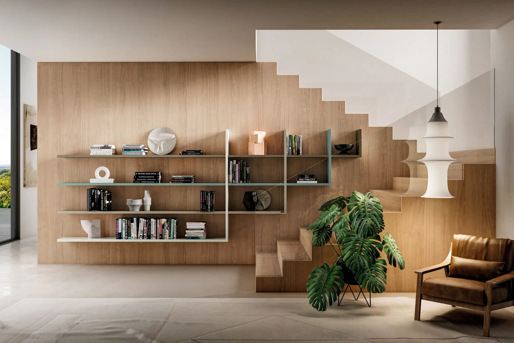 LAGO - Lagolinea Bookshelf - 1227