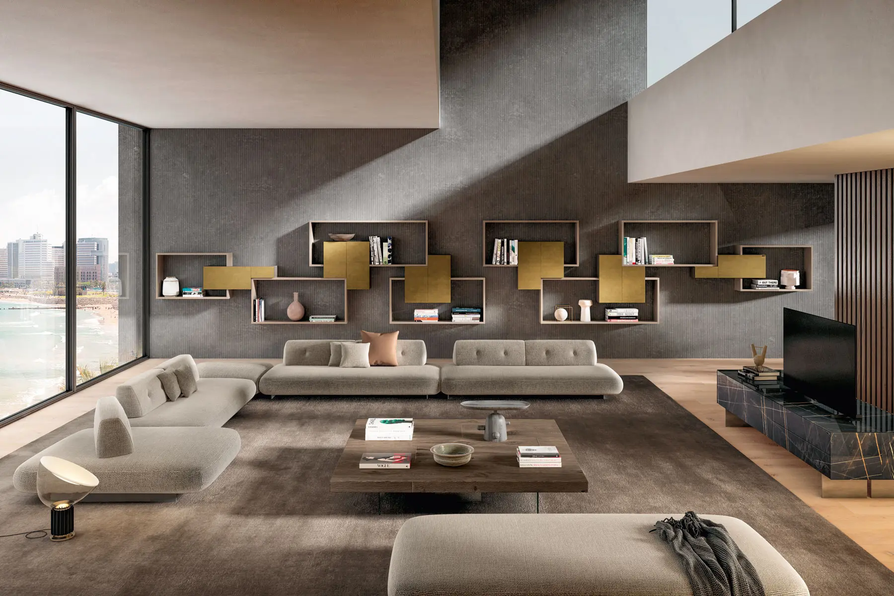 LAGO - Sand Sofa - 1137