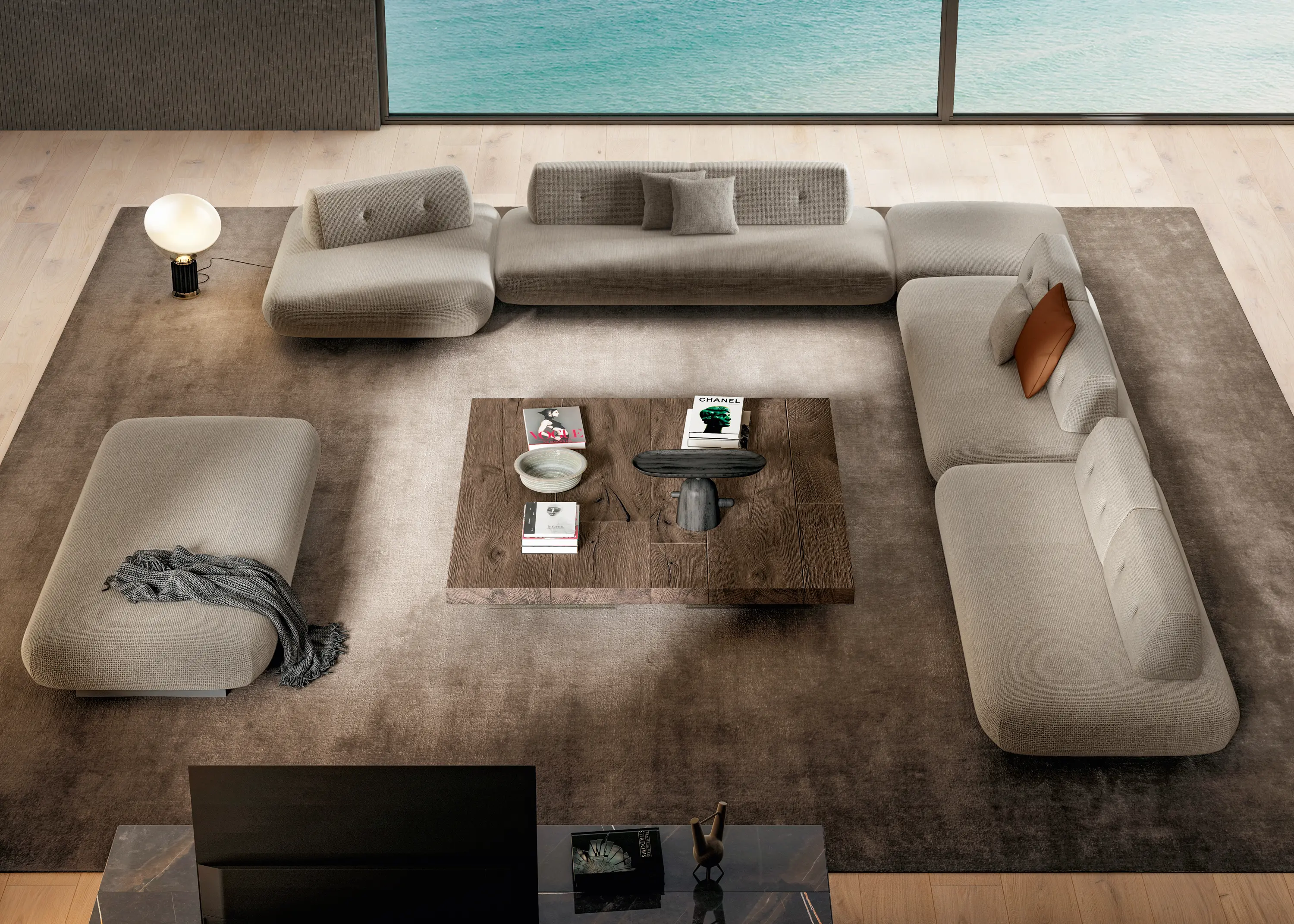 LAGO - Sand Sofa - 1137