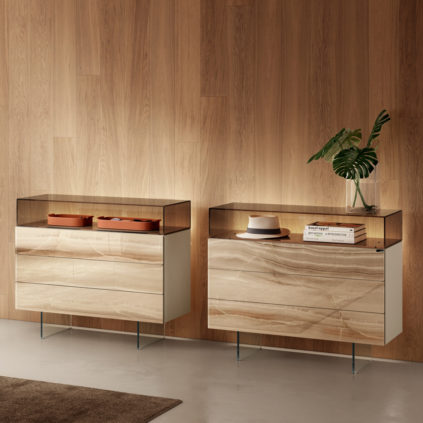 Display product 36e8 Glass Dresser - 1903 from manufacturer LAGO