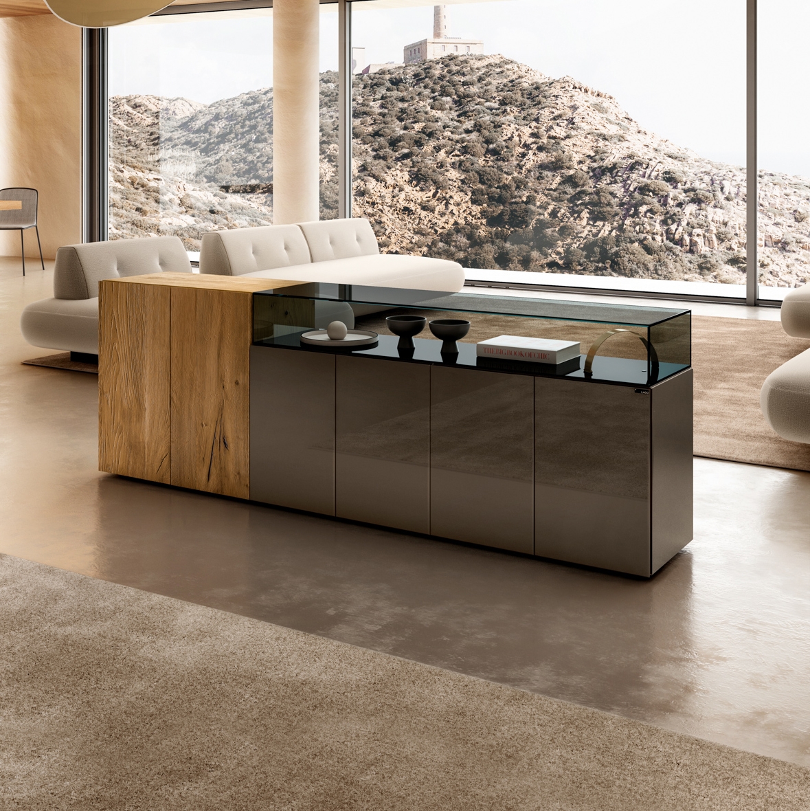 Mostrar el producto Aparador 36e8 Glass - 1332 del fabricante LAGO