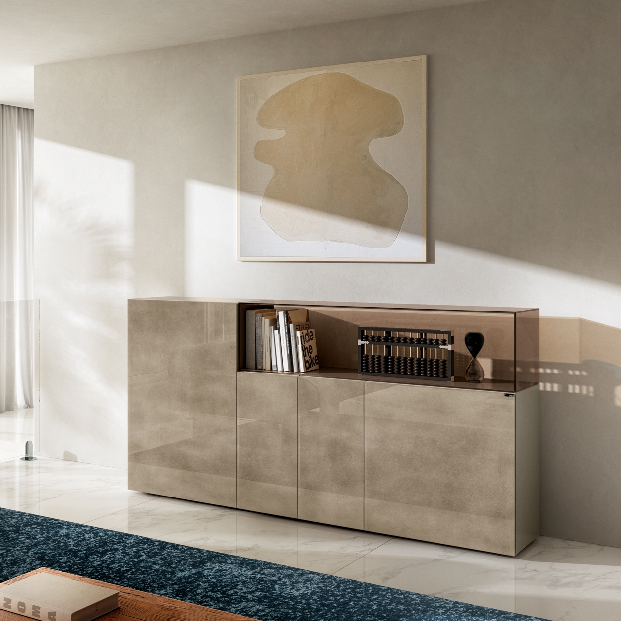 Display product 36e8 Glass Sideboard - 1348 from manufacturer LAGO