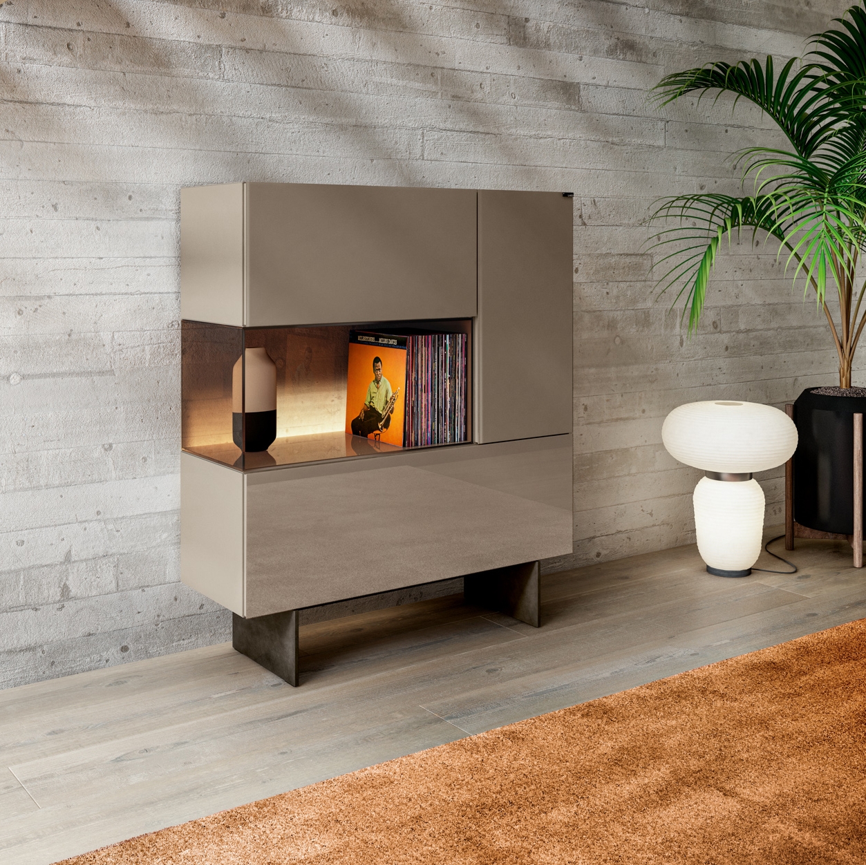 Display product 36e8 Glass Sideboard - 1350 from manufacturer LAGO