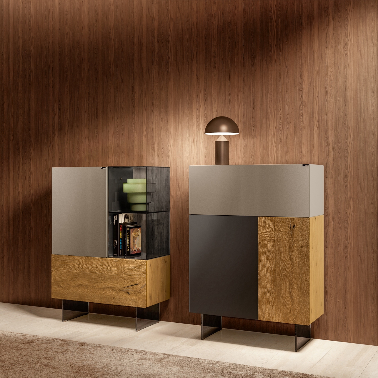 Display product 36e8 Glass Sideboard - 1351 from manufacturer LAGO
