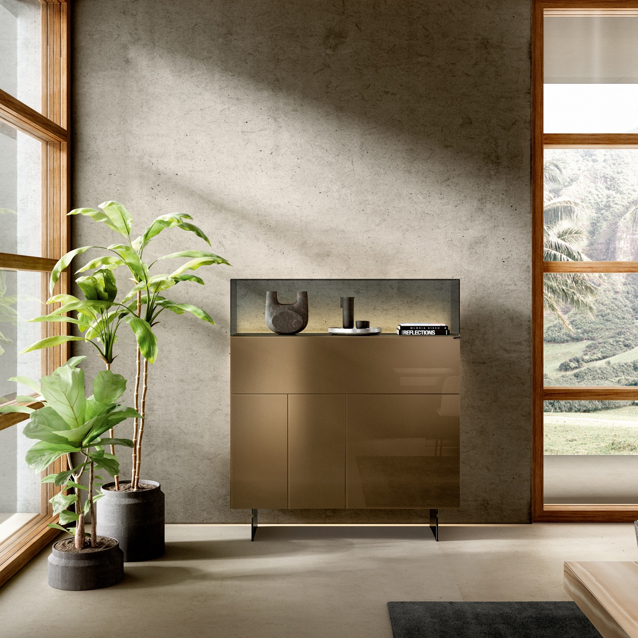 Mostra il prodotto Madia 36e8 Glass - 1352 del produttore LAGO