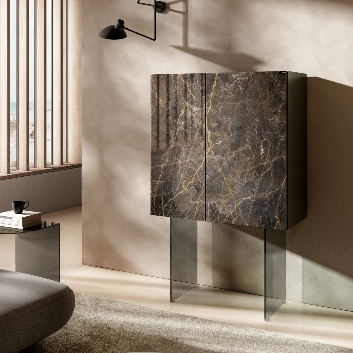 Mostra il prodotto Madia 36e8 Glass - 1354 del produttore LAGO