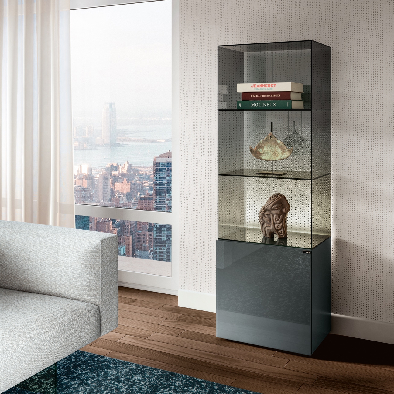 Display product 36e8 Glass Sideboard - 1358 from manufacturer LAGO