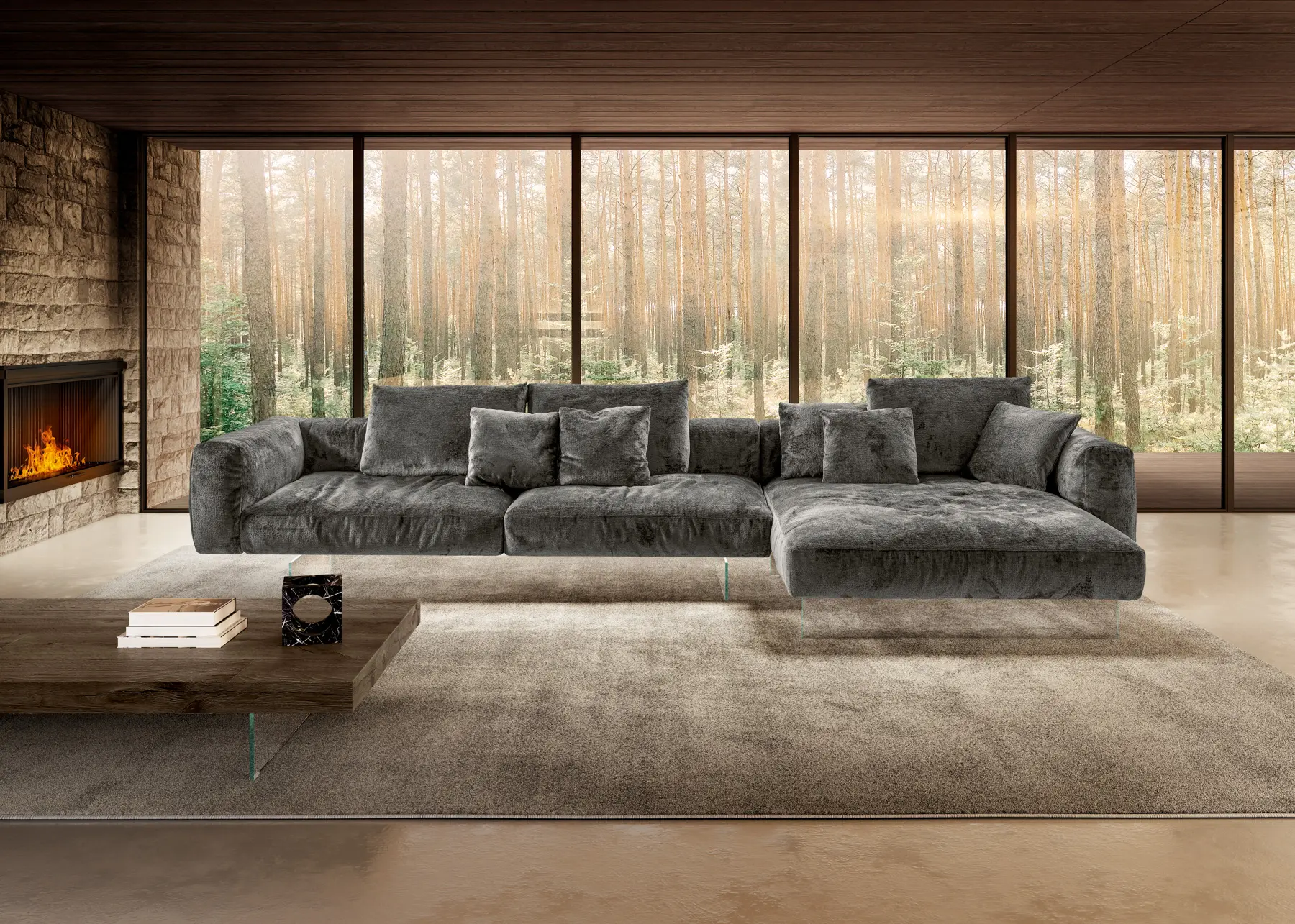LAGO - Air Soft Sofa - 1902