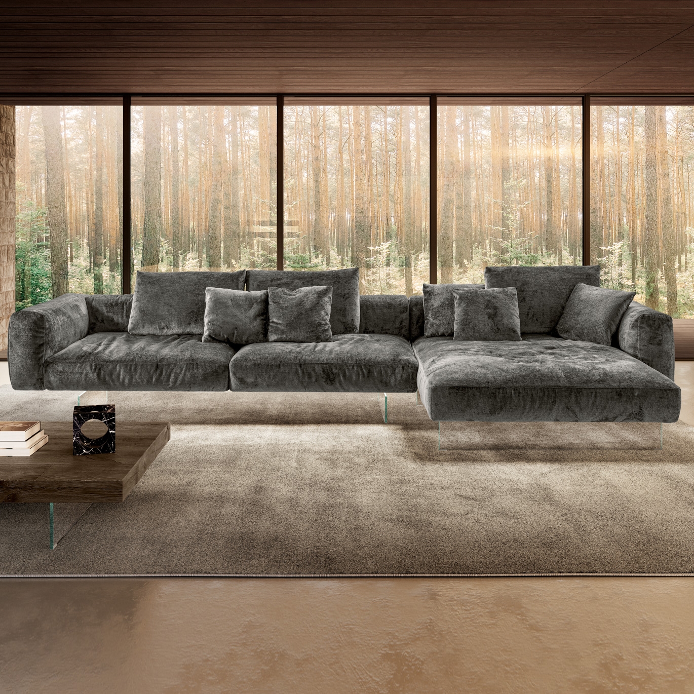 Display product Air Soft Sofa - 1902 from manufacturer LAGO