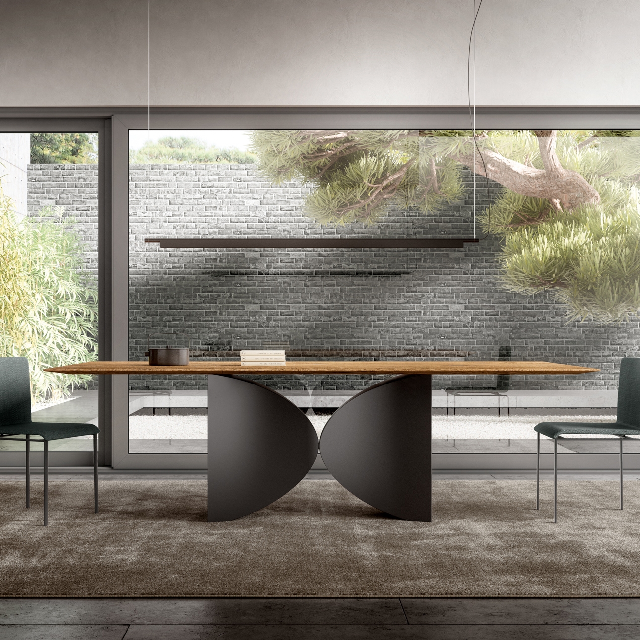 Display product Meet table - 2430W from manufacturer LAGO