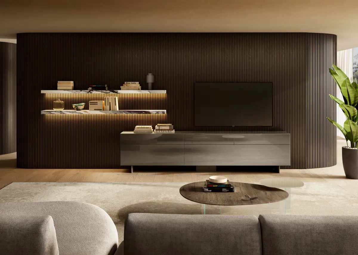 LAGO - Materia Wall Unit - 1920