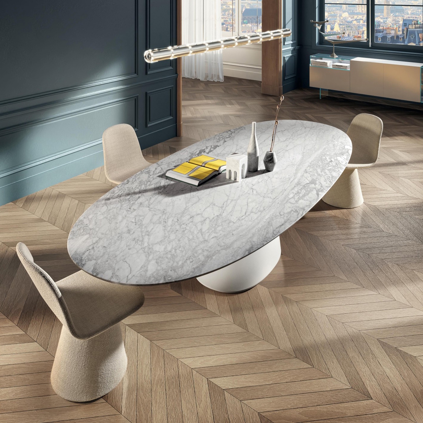 Display product Chapeau Table 2887M from manufacturer LAGO
