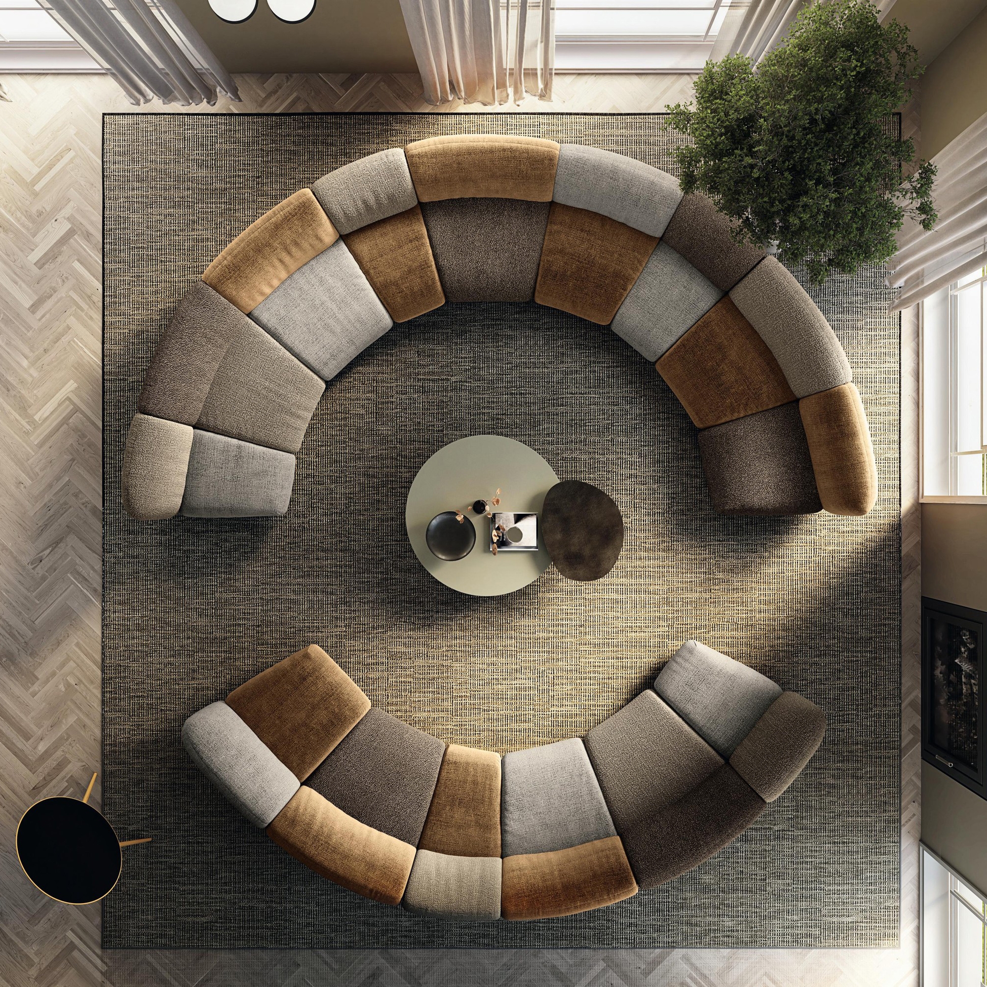 Display product Not Only White Sofa 2914 from manufacturer LAGO