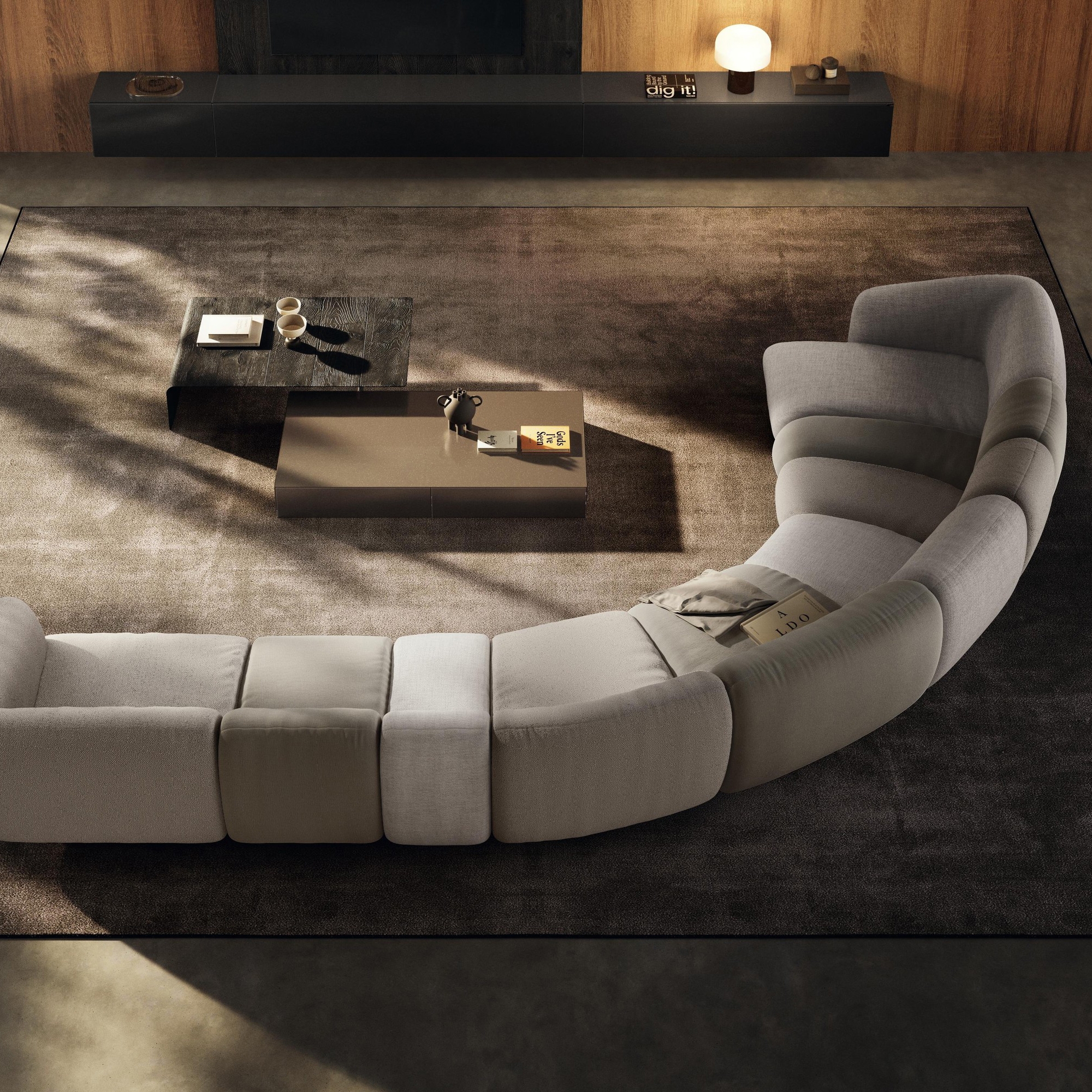 Display product Not Only White Sofa 2915 from manufacturer LAGO