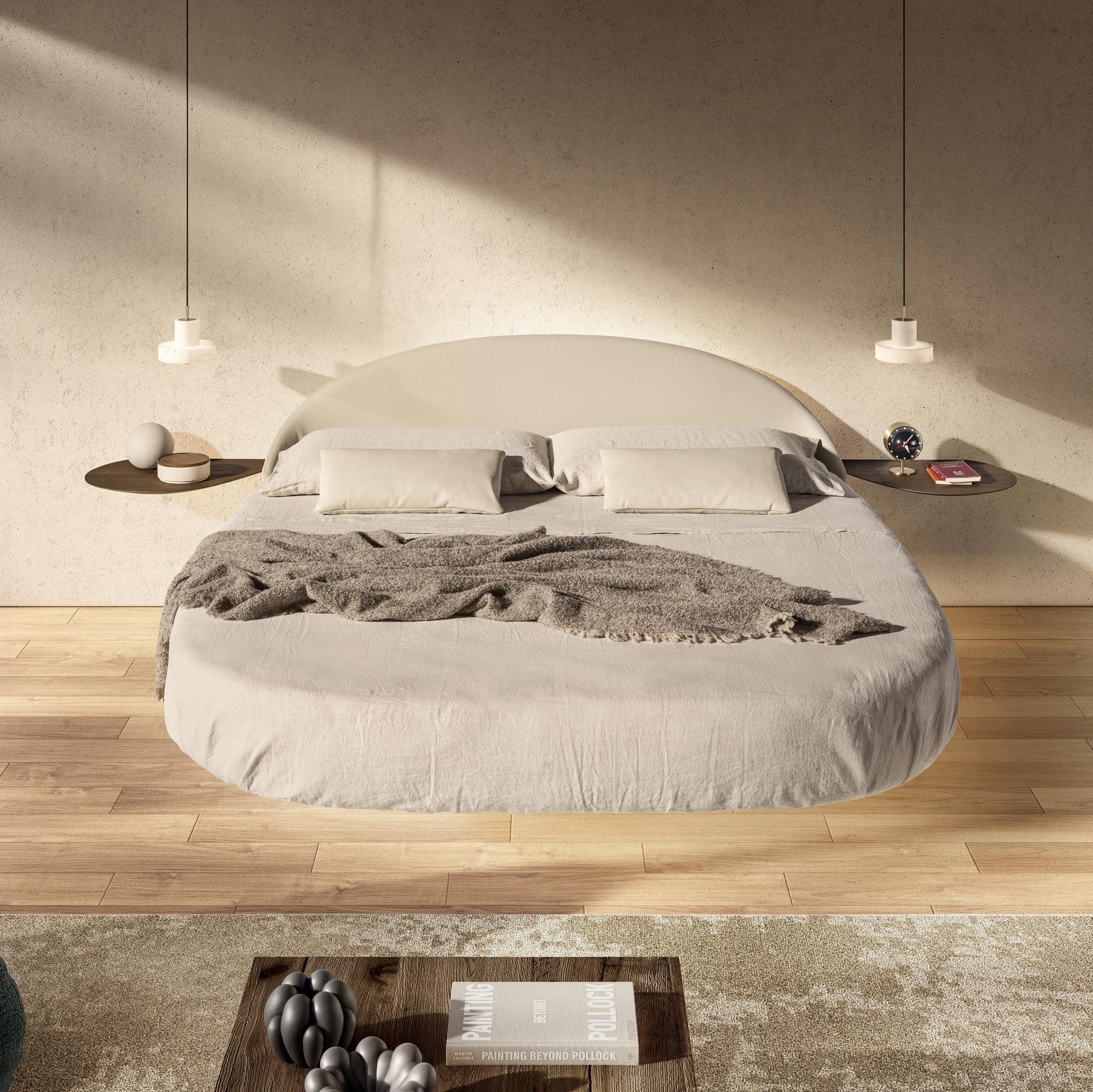 Display product Roundy Fluttua Bed 2897 from manufacturer LAGO