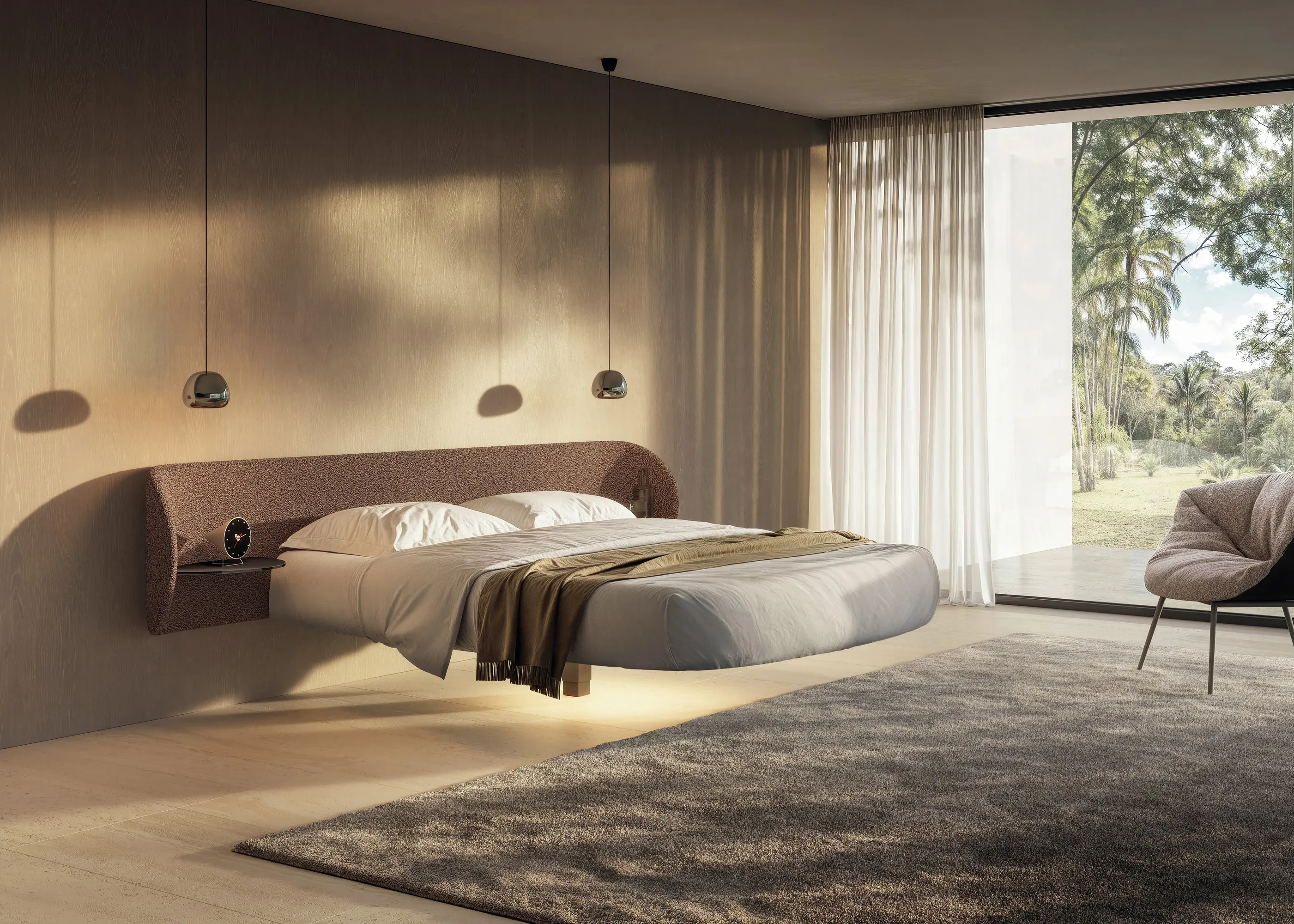 LAGO - Roundy Fluttua Bed 2907