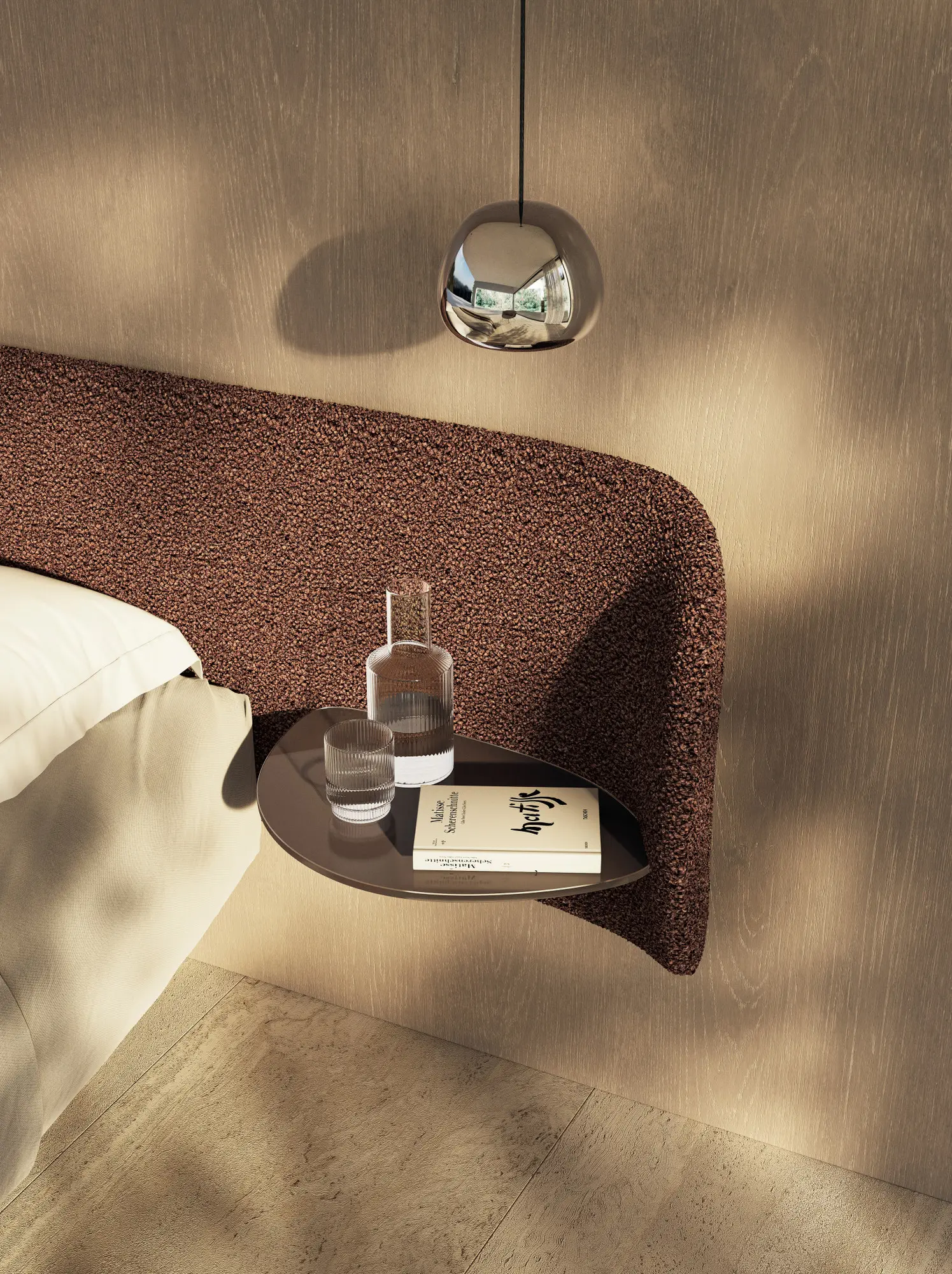 LAGO - Roundy Fluttua Bed 2907