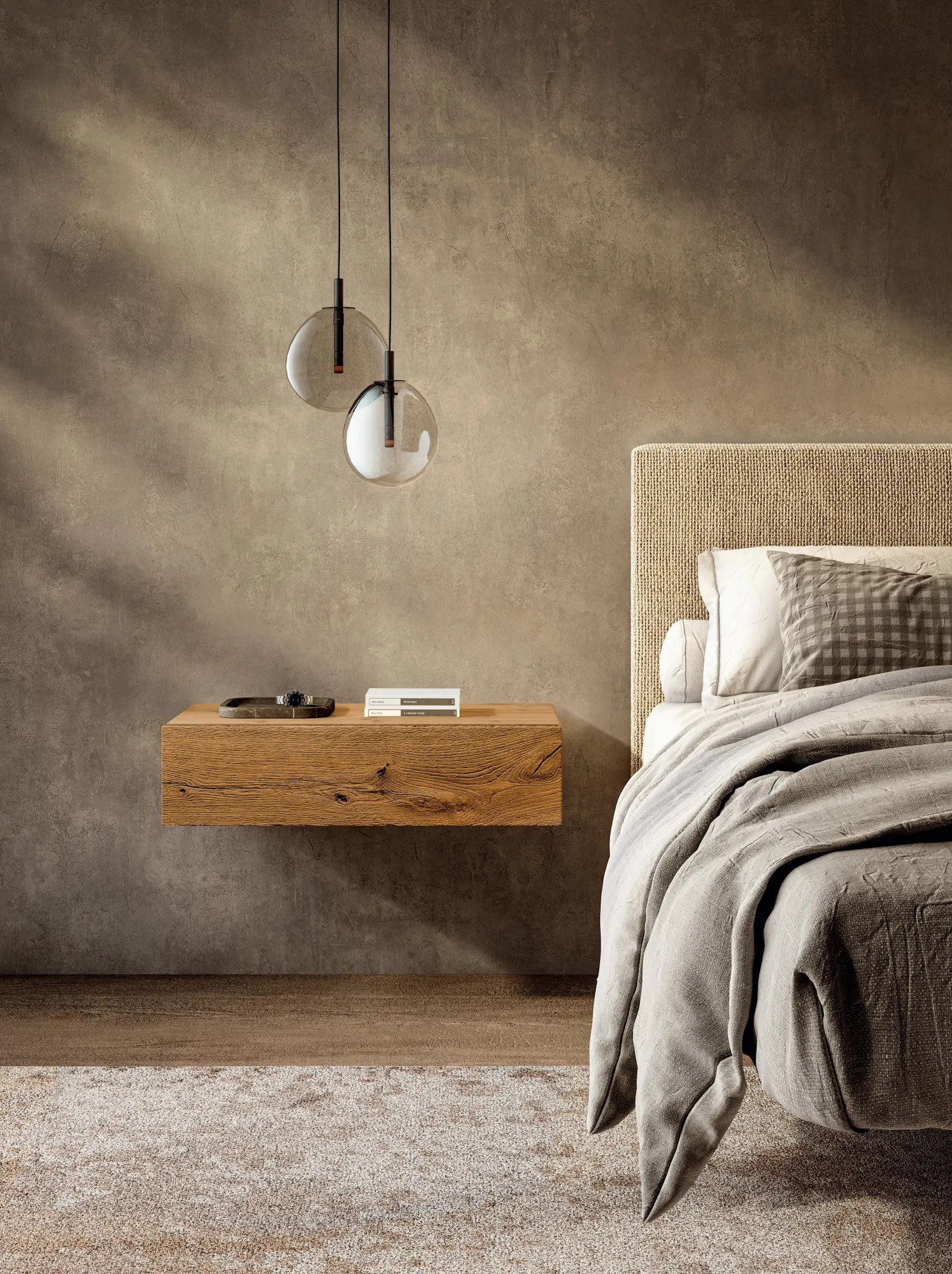 LAGO - 36e8 Bedside Table - 0758