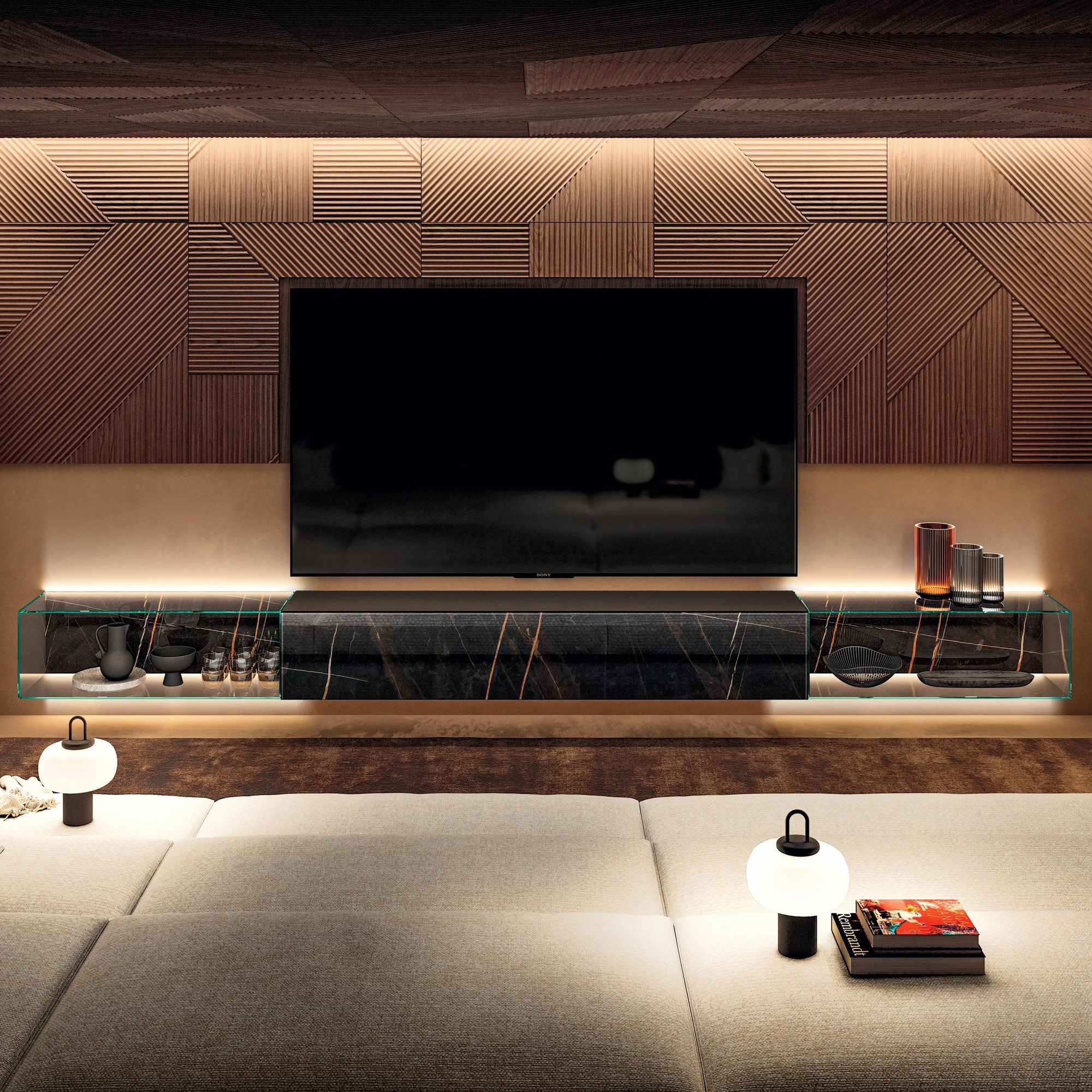 Display product 36e8 TV Unit - 1285 from manufacturer LAGO