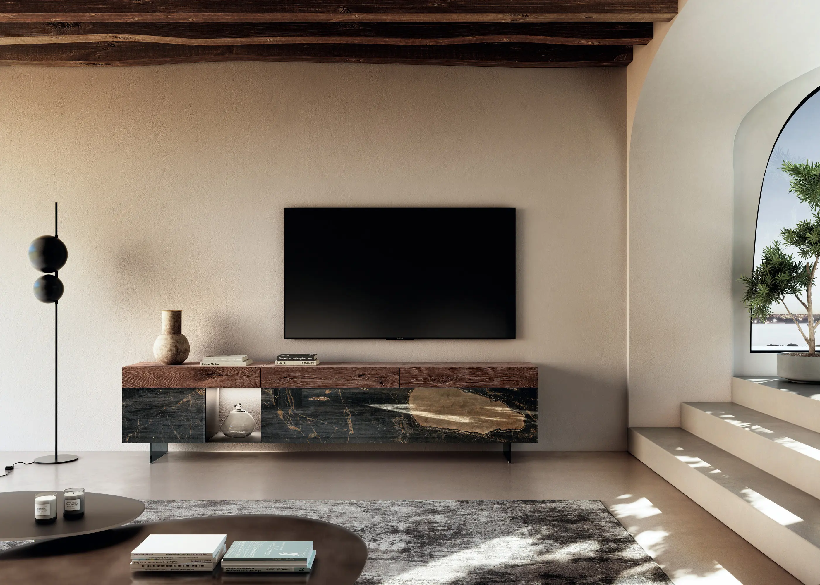 LAGO - 36e8 Tv Unit - 2147