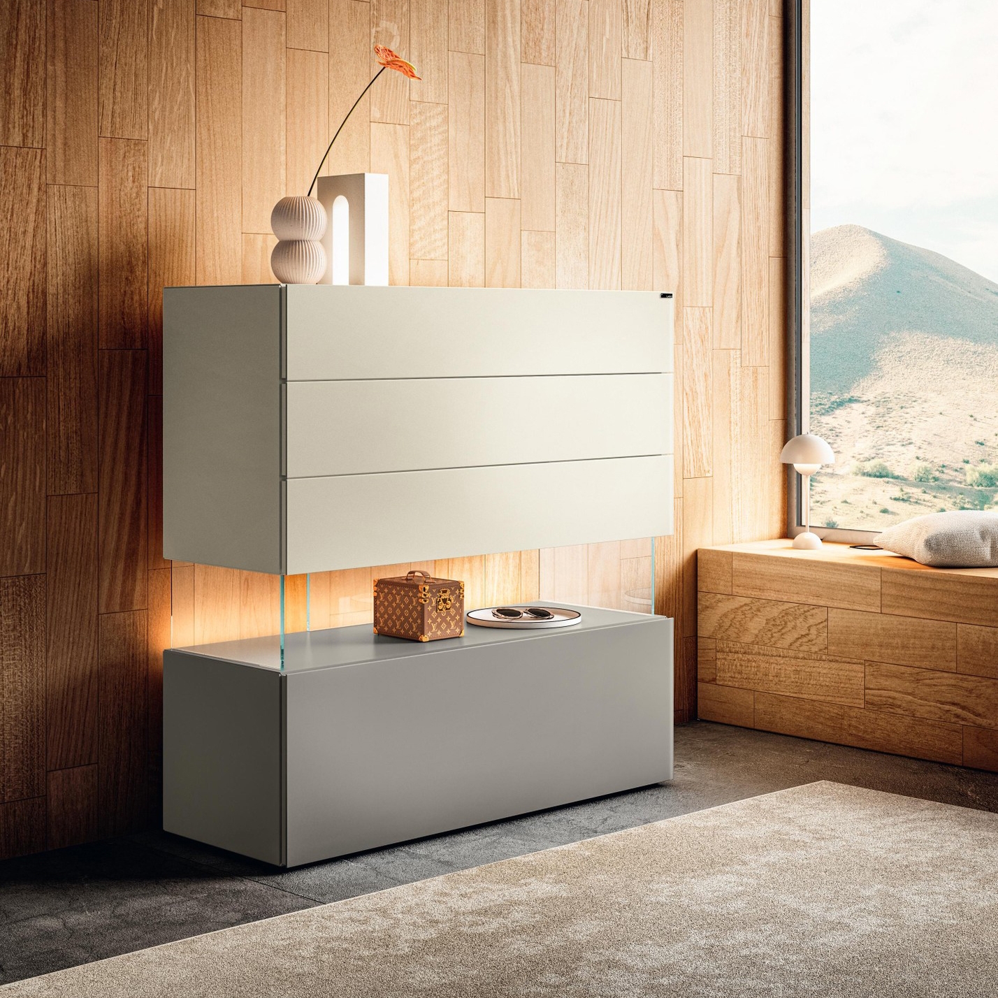 Afficher le produit Commode Air - 0684B du fabricant LAGO