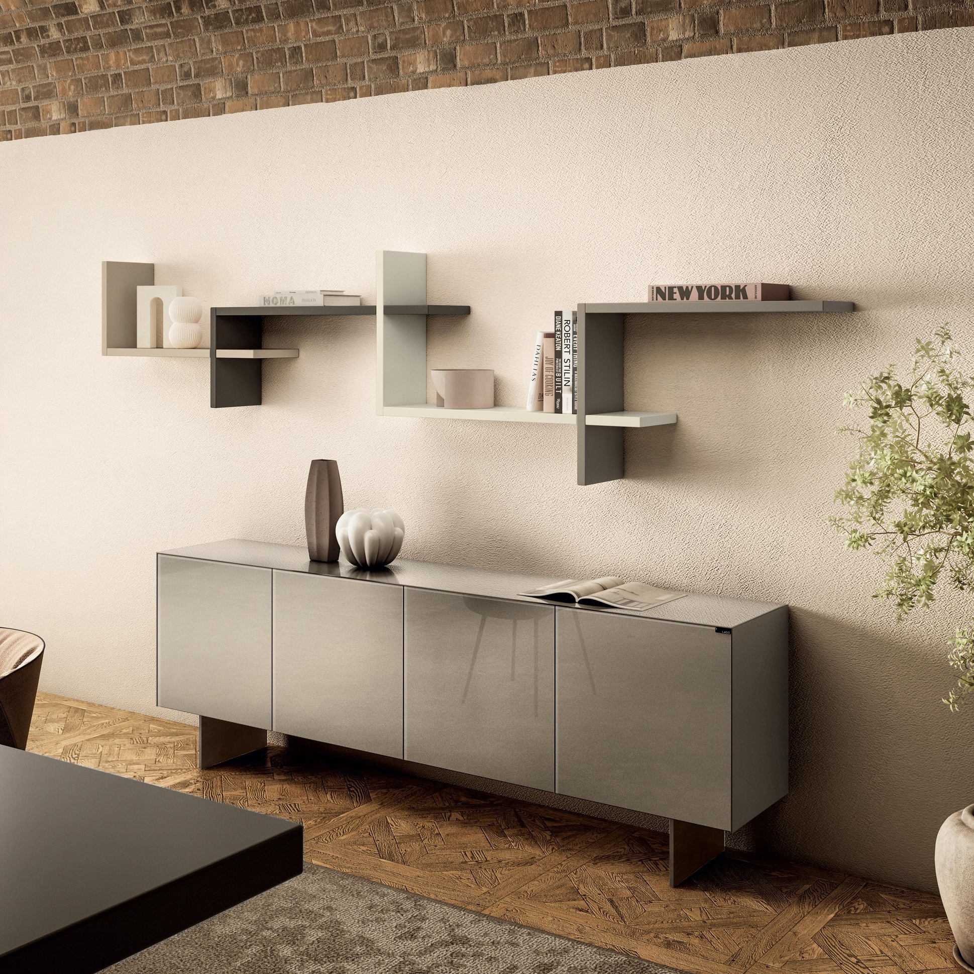 Display product LagoLinea Bookshelf - 2628 from manufacturer LAGO
