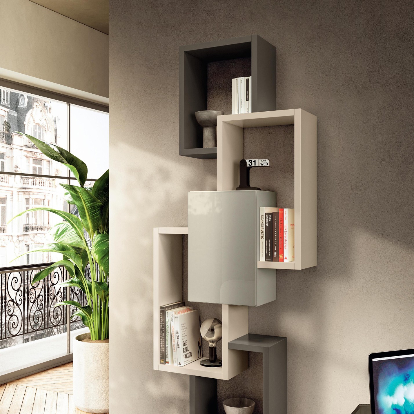 Display product LagoLinea Bookshelf - 2633 from manufacturer LAGO