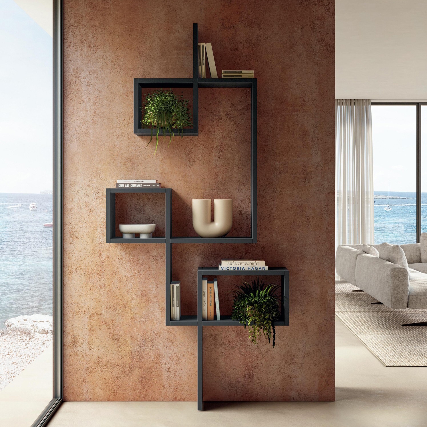 Display product LagoLinea Bookshelf - 2637 from manufacturer LAGO