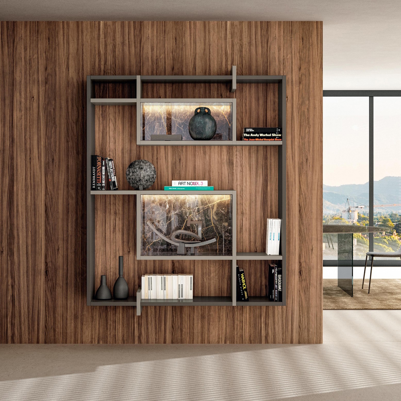 Display product LagoLinea Bookshelf - 2611 from manufacturer LAGO