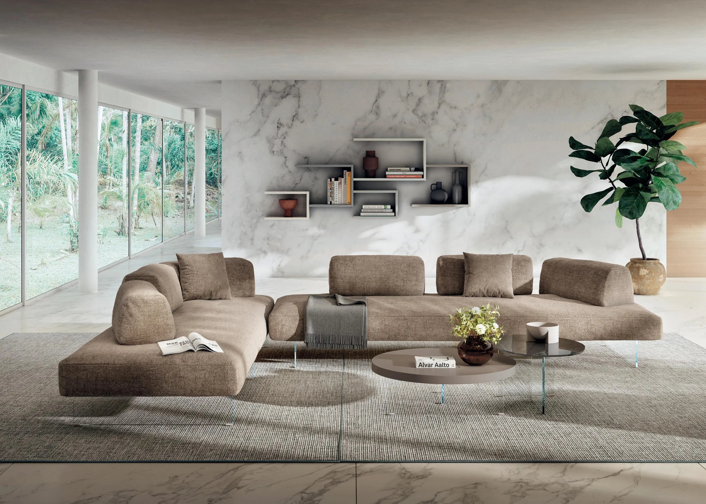 LAGO - Air Soft Free Sofa - 2695