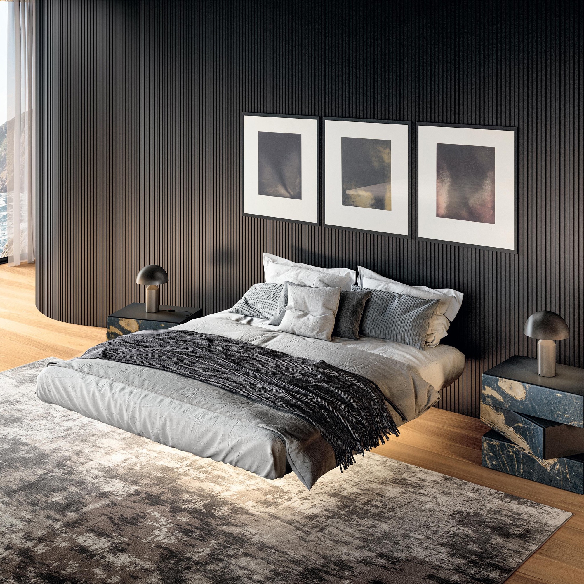Display product Fluttua Bed - 1600 from manufacturer LAGO