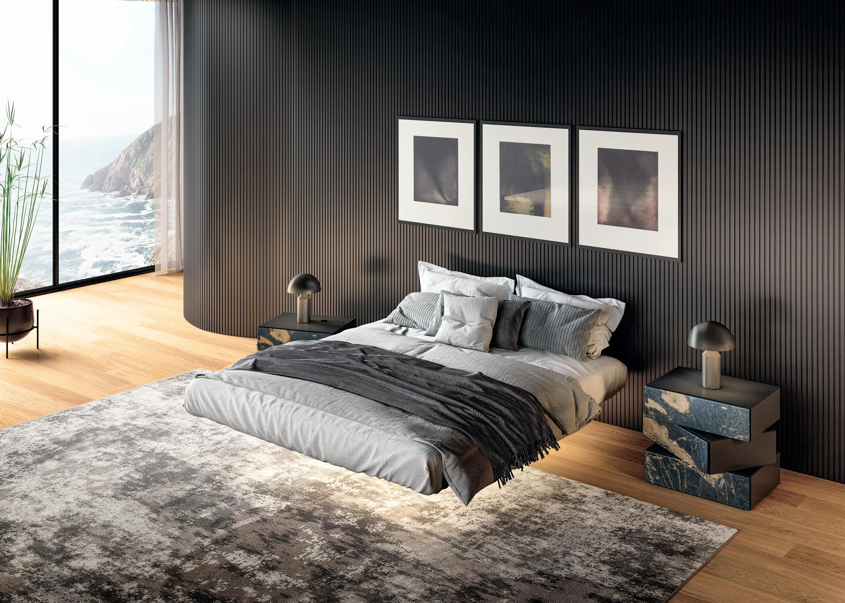 LAGO - Fluttua Bed - 1600