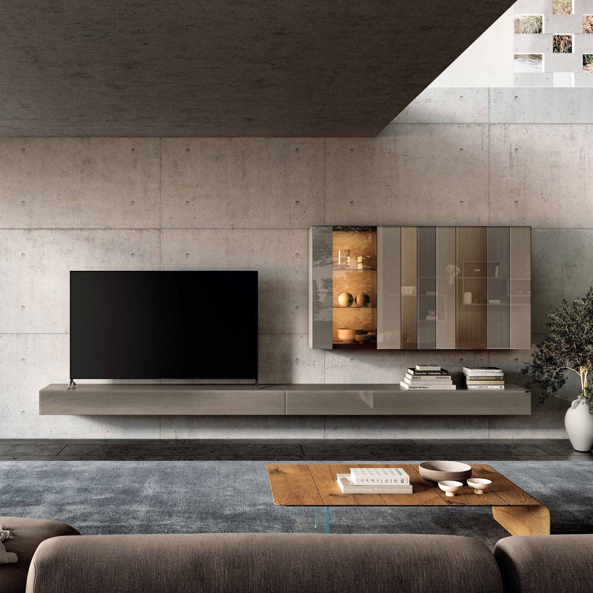 Display product N.O.W Wall Unit - 2677 from manufacturer LAGO